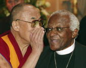 The Dalai Lama and Desmond Tutu